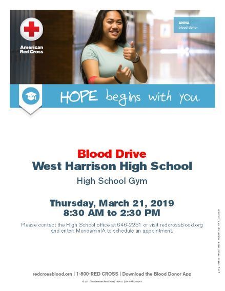 3-21-19 WH Blood Drive